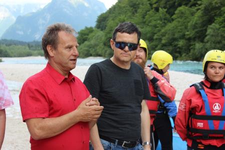 TUDI SLEPI IN SLABOVIDNI NA RAFTINGU PO SOČI7